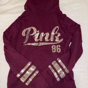 PINK Victoria’s Secret zip up hoodie!